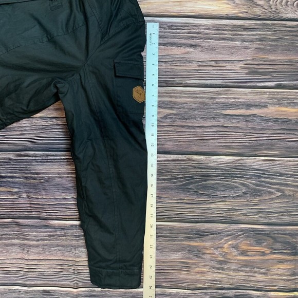 Orvis Women Black Green Mountain Parka Duck Down Feather Horn Toggle Zip Large - Picture 10 of 11